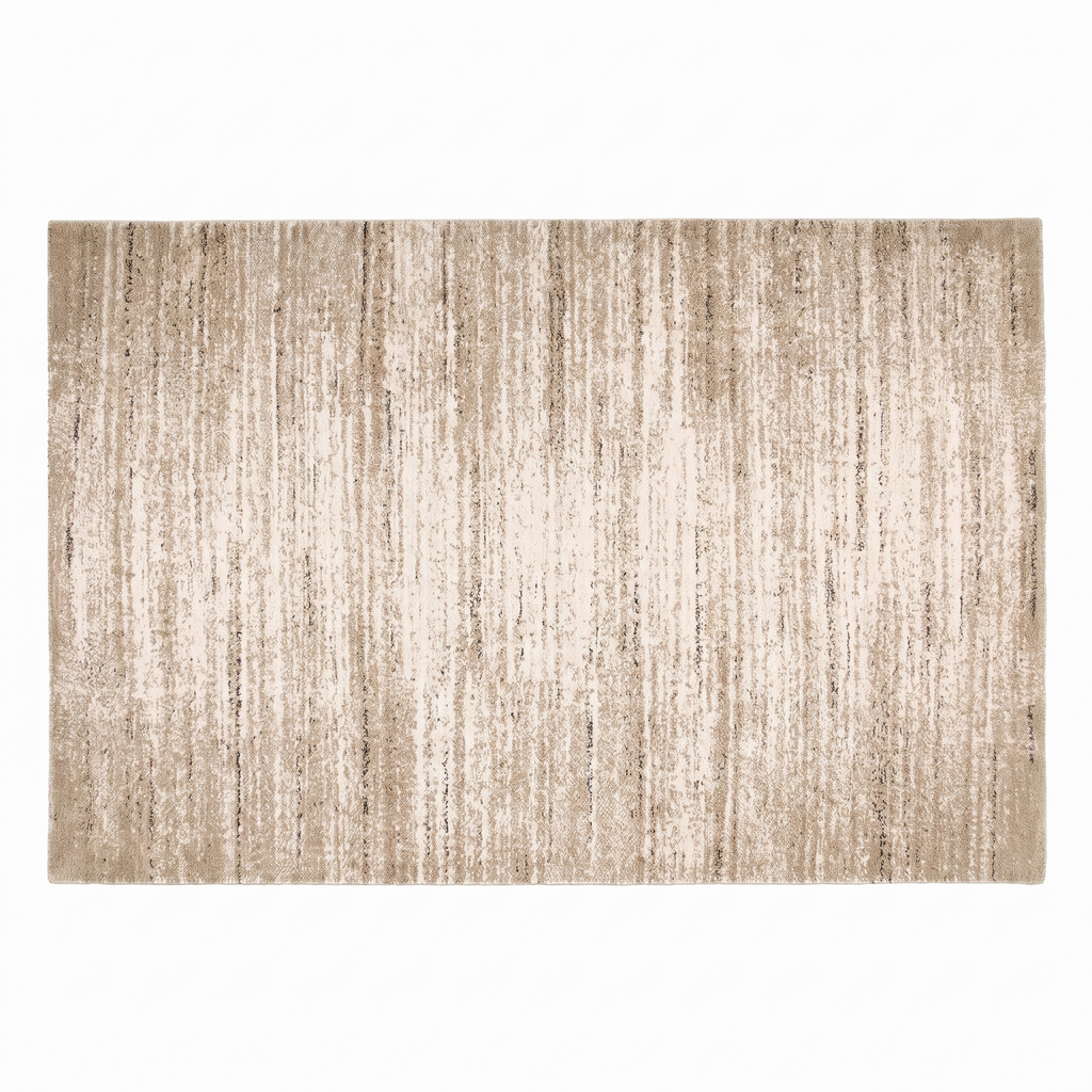 Tapis Beaune naturel - vue produit fond blanc