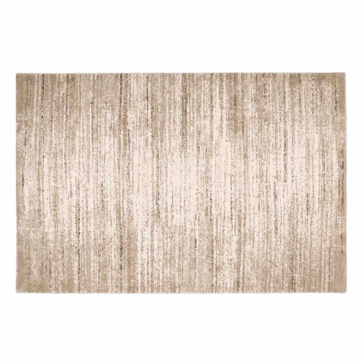 Tapis Beaune naturel - vue produit fond blanc