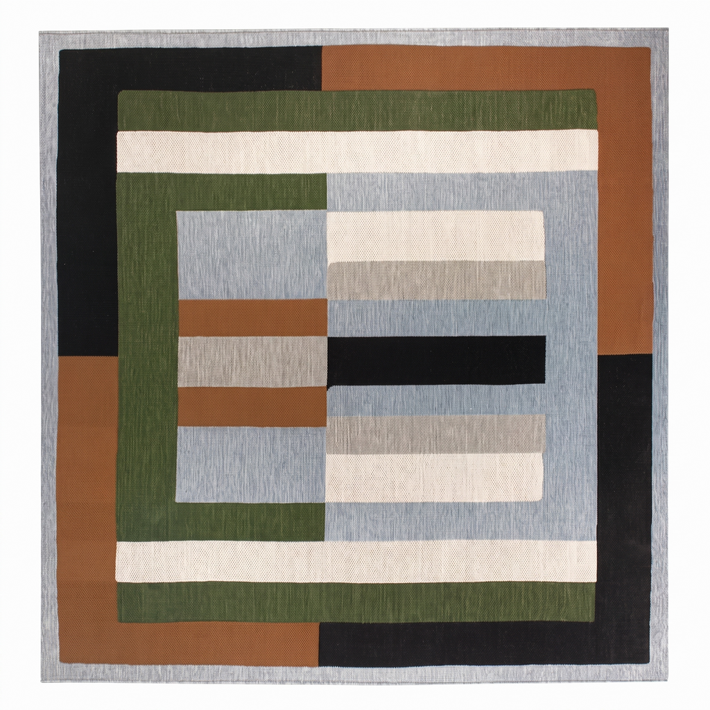 Tapis Banyuls Multico - vue produit fond blanc