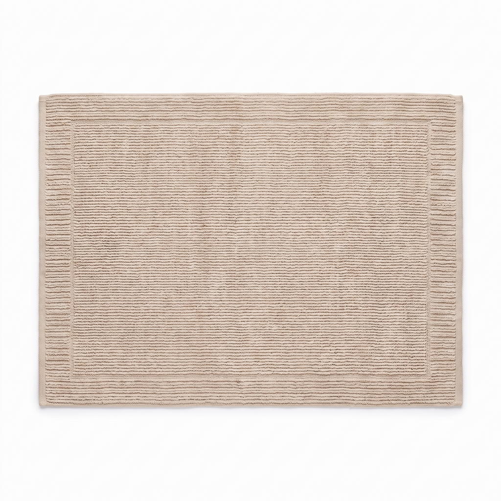 Tapis Moustiers Naturel - vue produit fond blanc