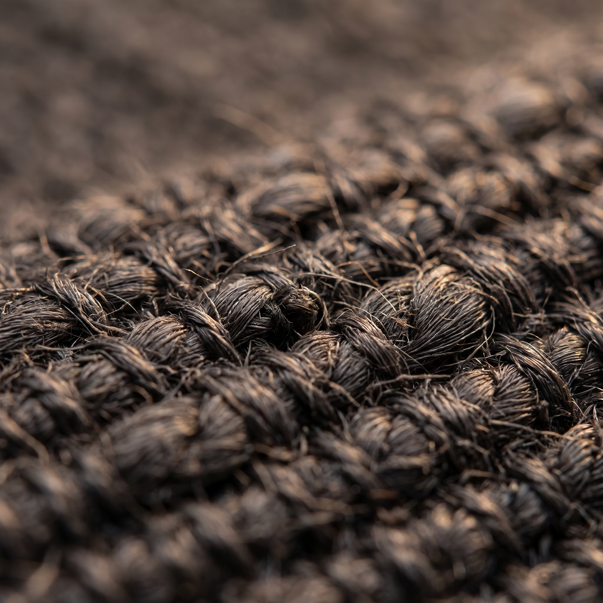 Zoom qualité du tissage du tapis Sommières