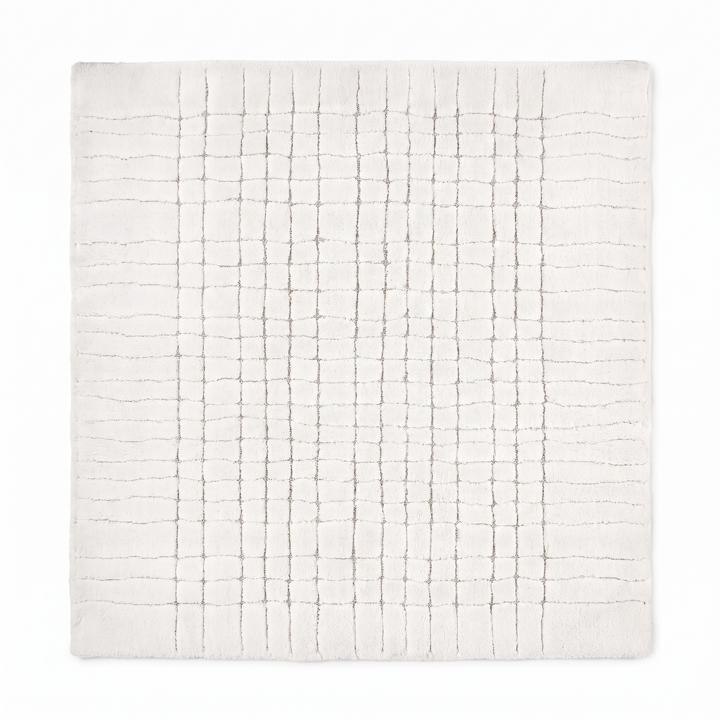Tapis recyclé Sault Neige - vue produit fond blanc