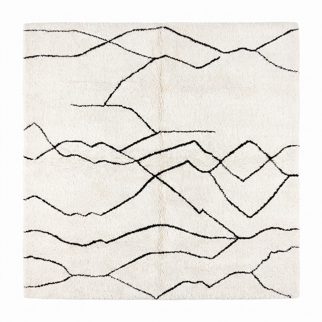 Tapis Grignan - vue produit fond blanc