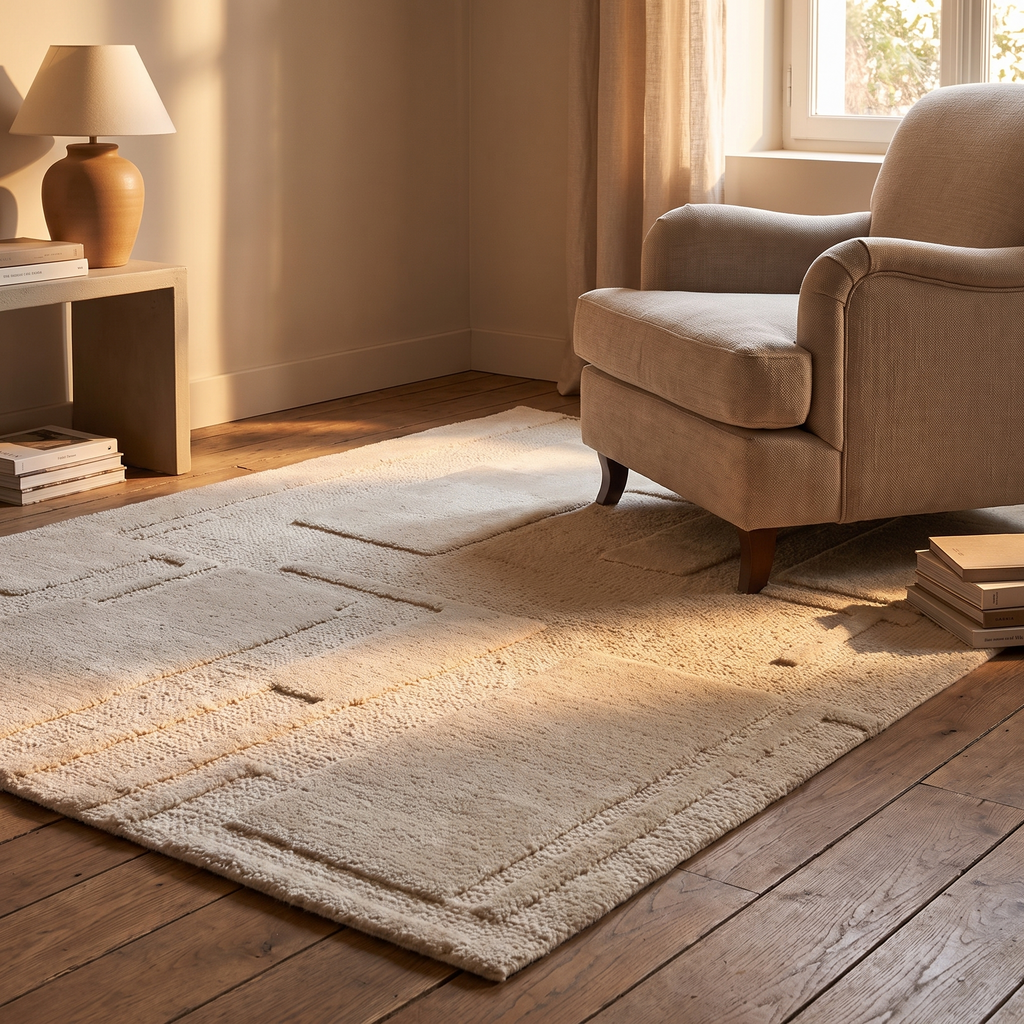 Tapis Maussane - salon vue large