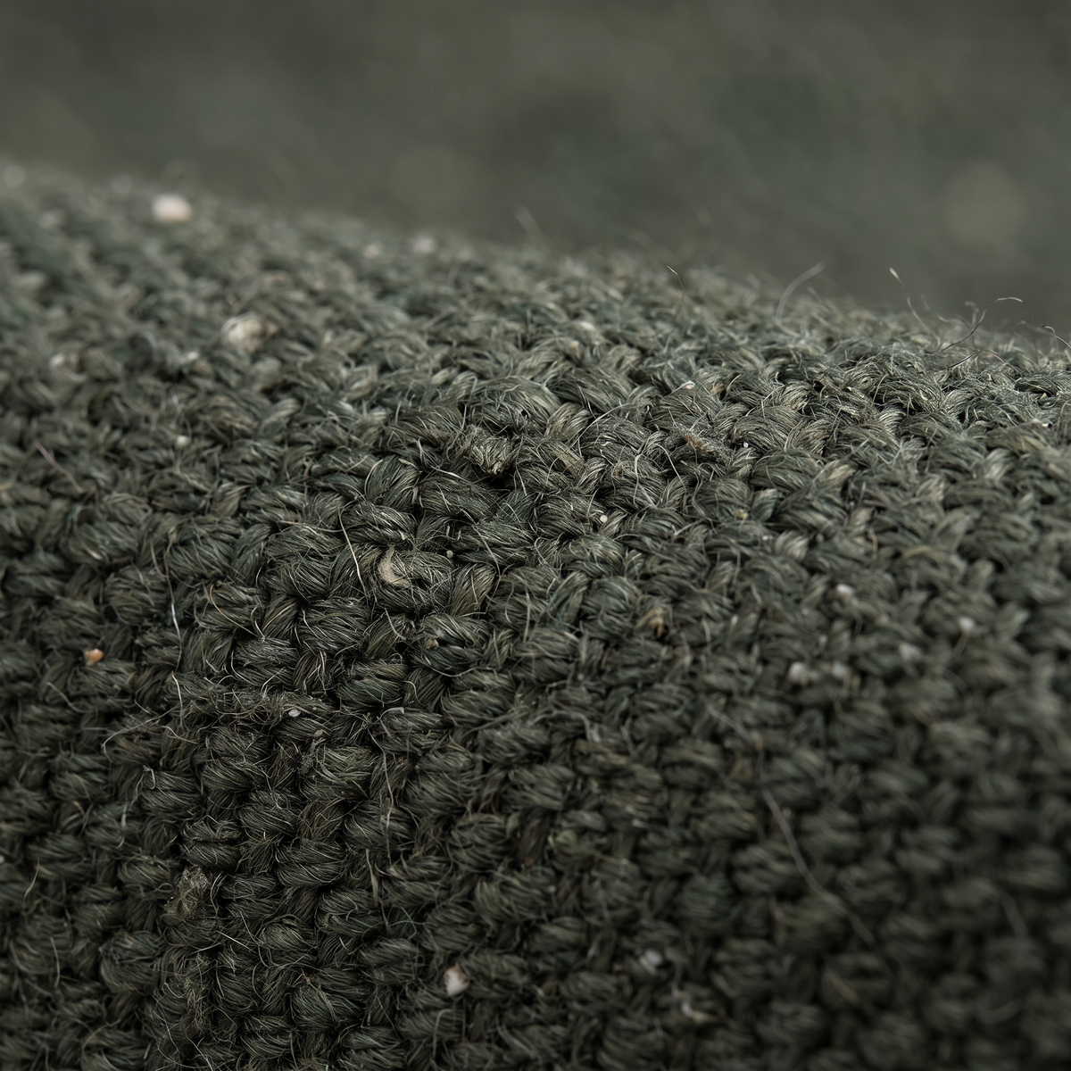 Zoom qualité du tissage du tapis Dieulefit Thym