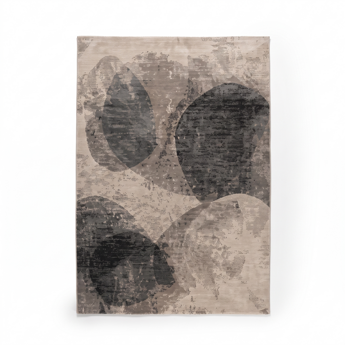 Tapis Belledonne Acier - vue produit fond blanc