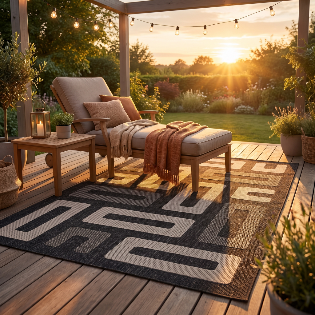 Tapis Bréhat Tonnerre - terrasse vue large