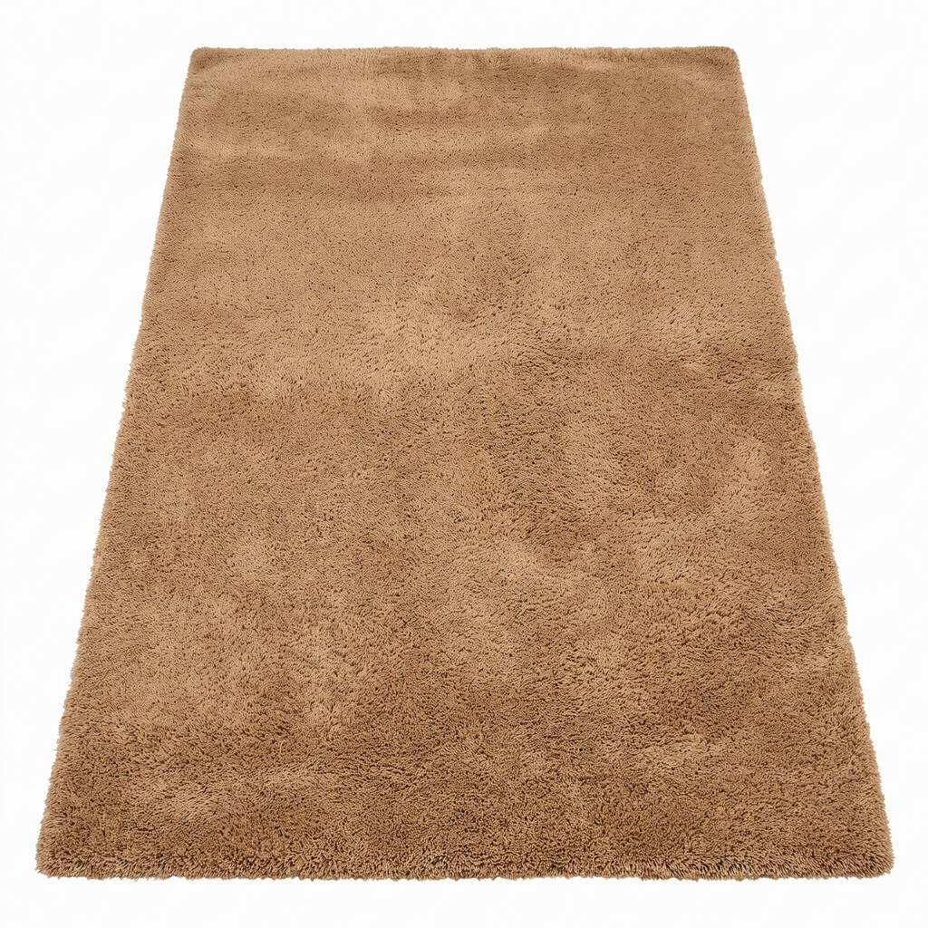 Tapis Deauville Camel - vue produit fond blanc