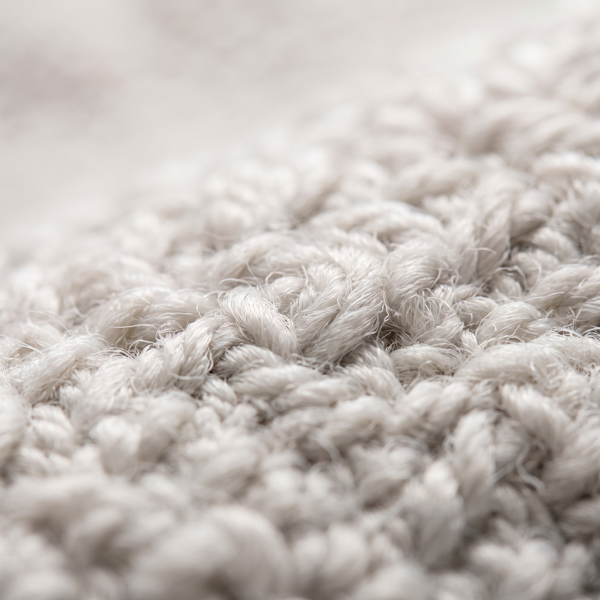 Zoom qualité du tissage du tapis Kaysersberg Perle