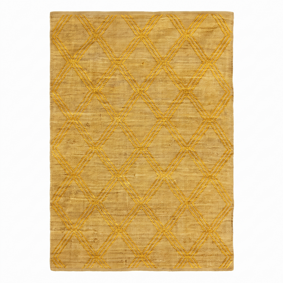 Tapis Orcival Or - vue produit fond blanc
