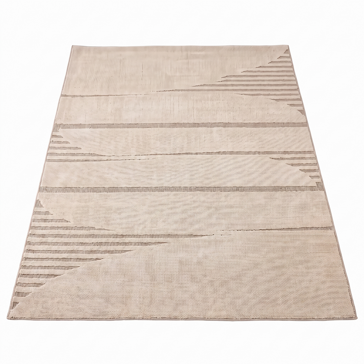 Tapis Aubrac Naturel - vue produit fond blanc