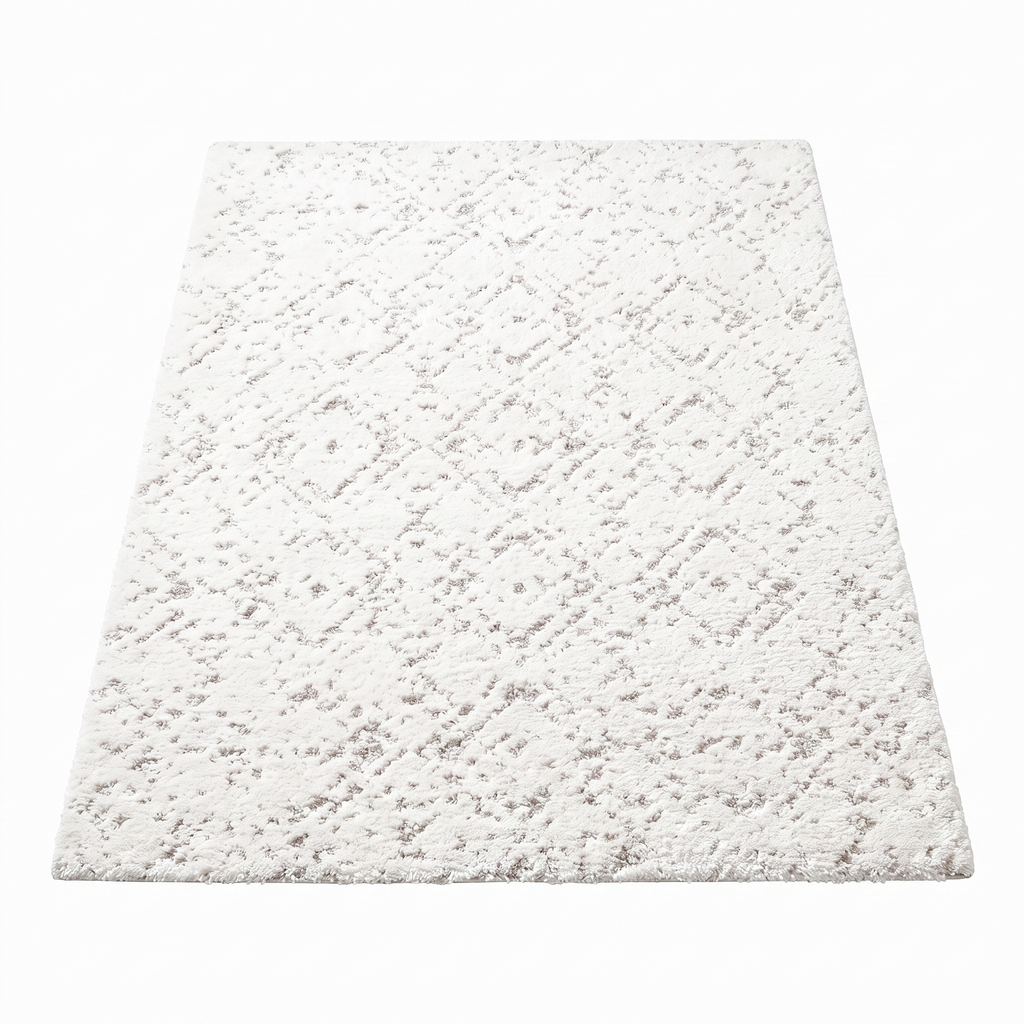 Tapis Gavarnie Neige - vue produit fond blanc