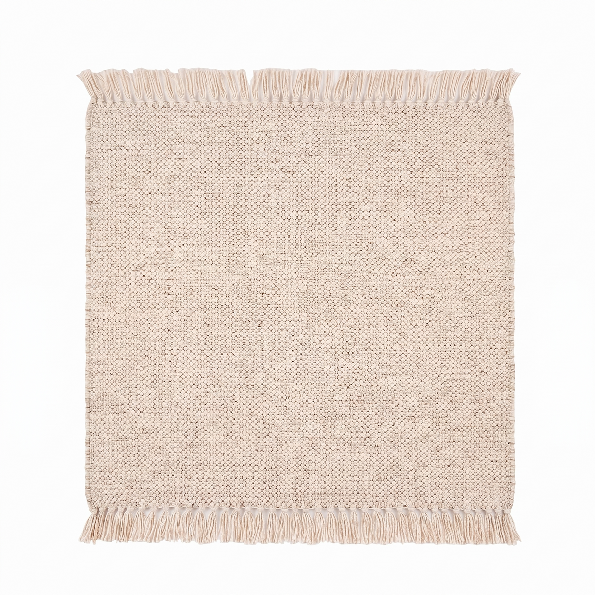 Tapis Banon Naturel - vue produit fond blanc