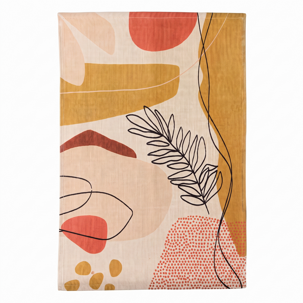 Tapis Saumur Multico - vue produit fond blanc