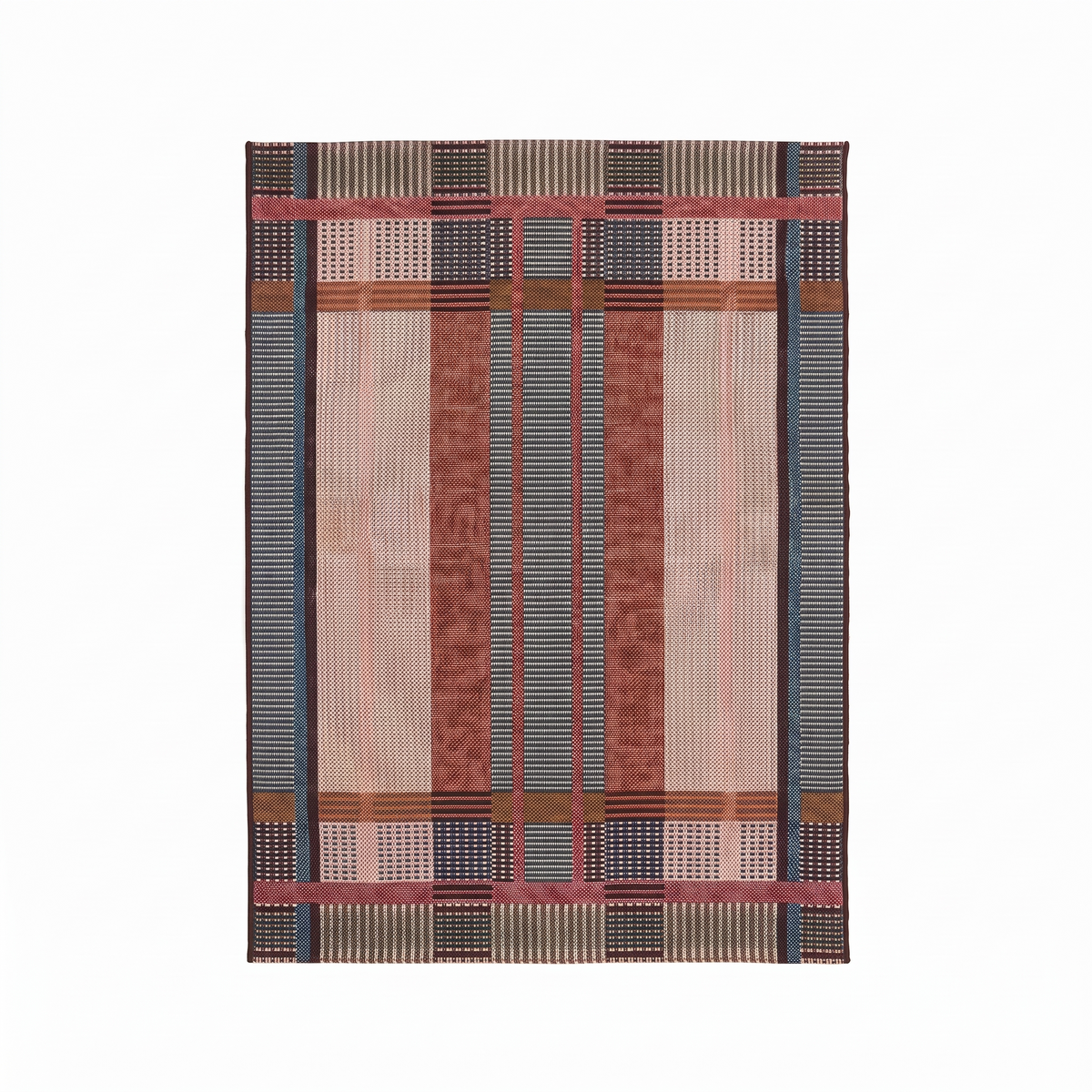 Tapis Collioure Multico - vue produit fond blanc