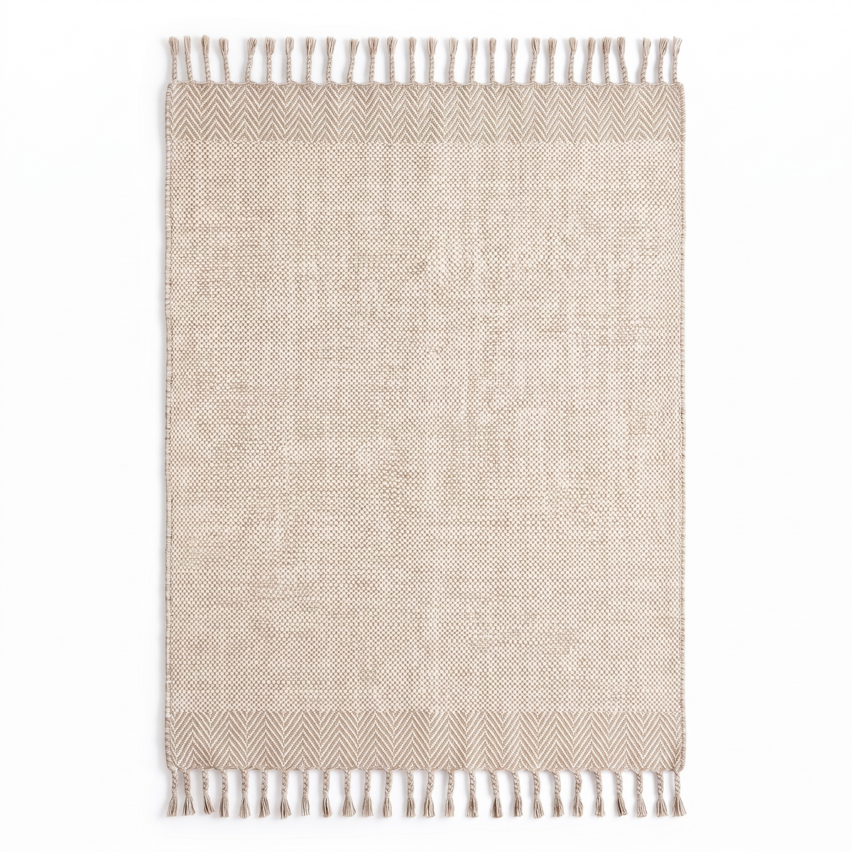 Tapis Arbois Ivoire/beige - vue produit fond blanc