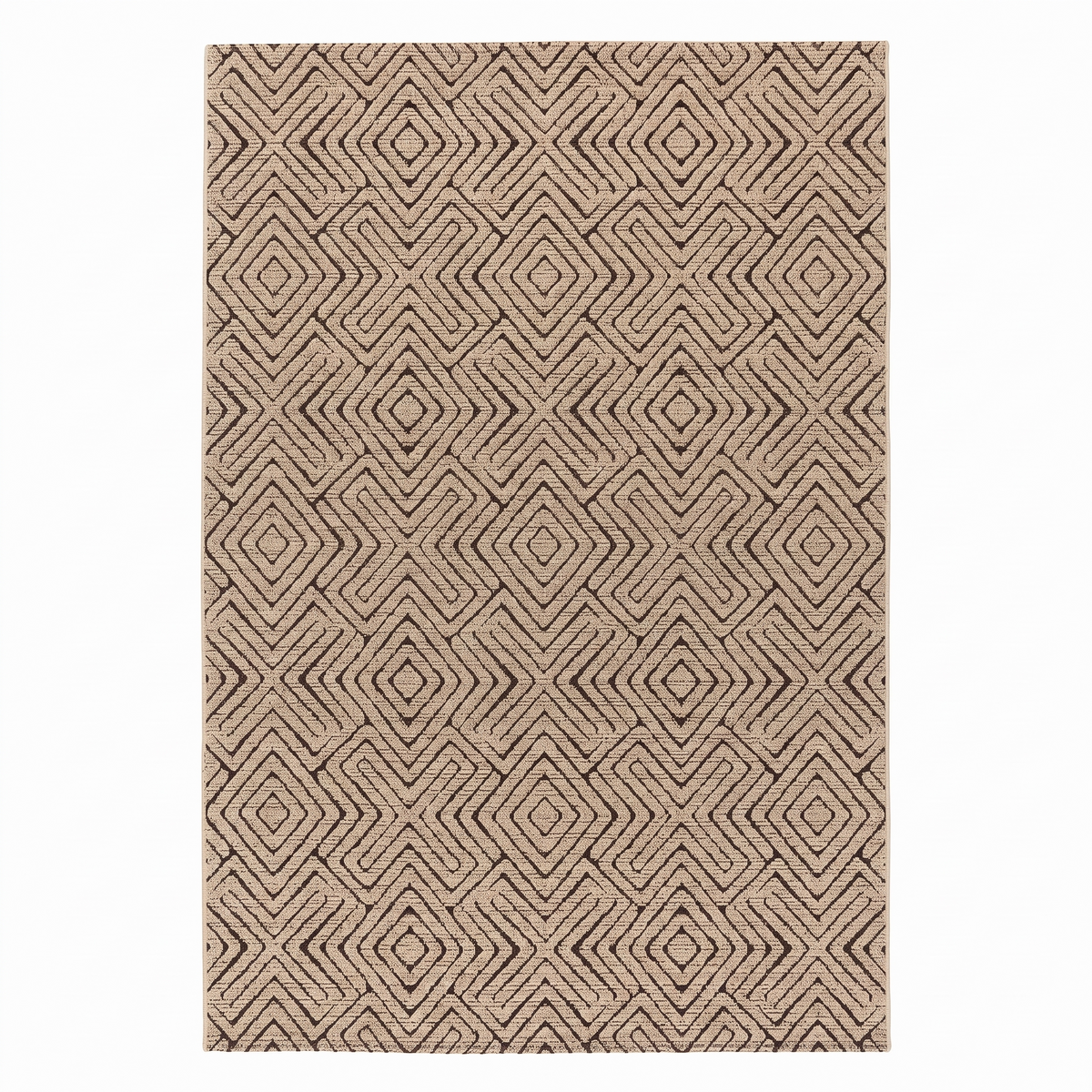 Tapis Ménerbes Naturel - vue produit fond blanc