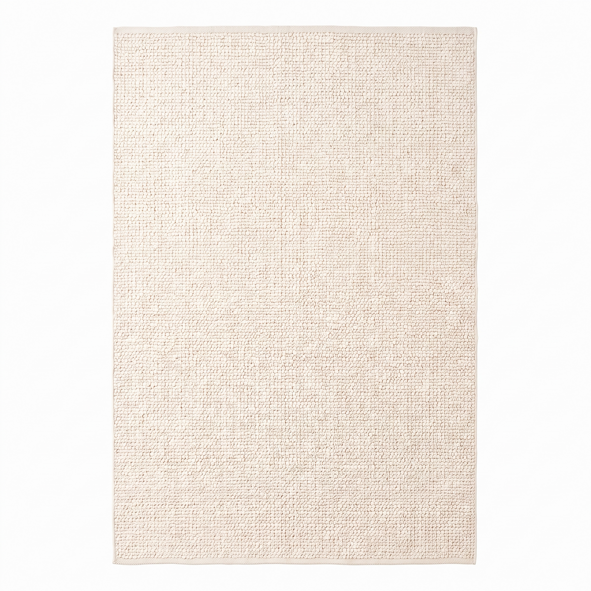 Tapis Roussillon Ivoire - vue produit fond blanc