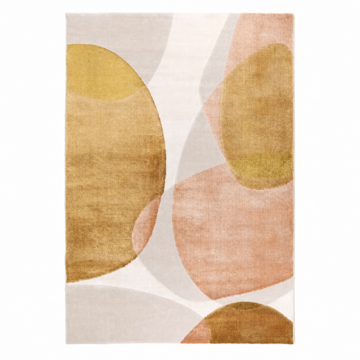 Tapis salon Ossau thym ou bronze en polyester