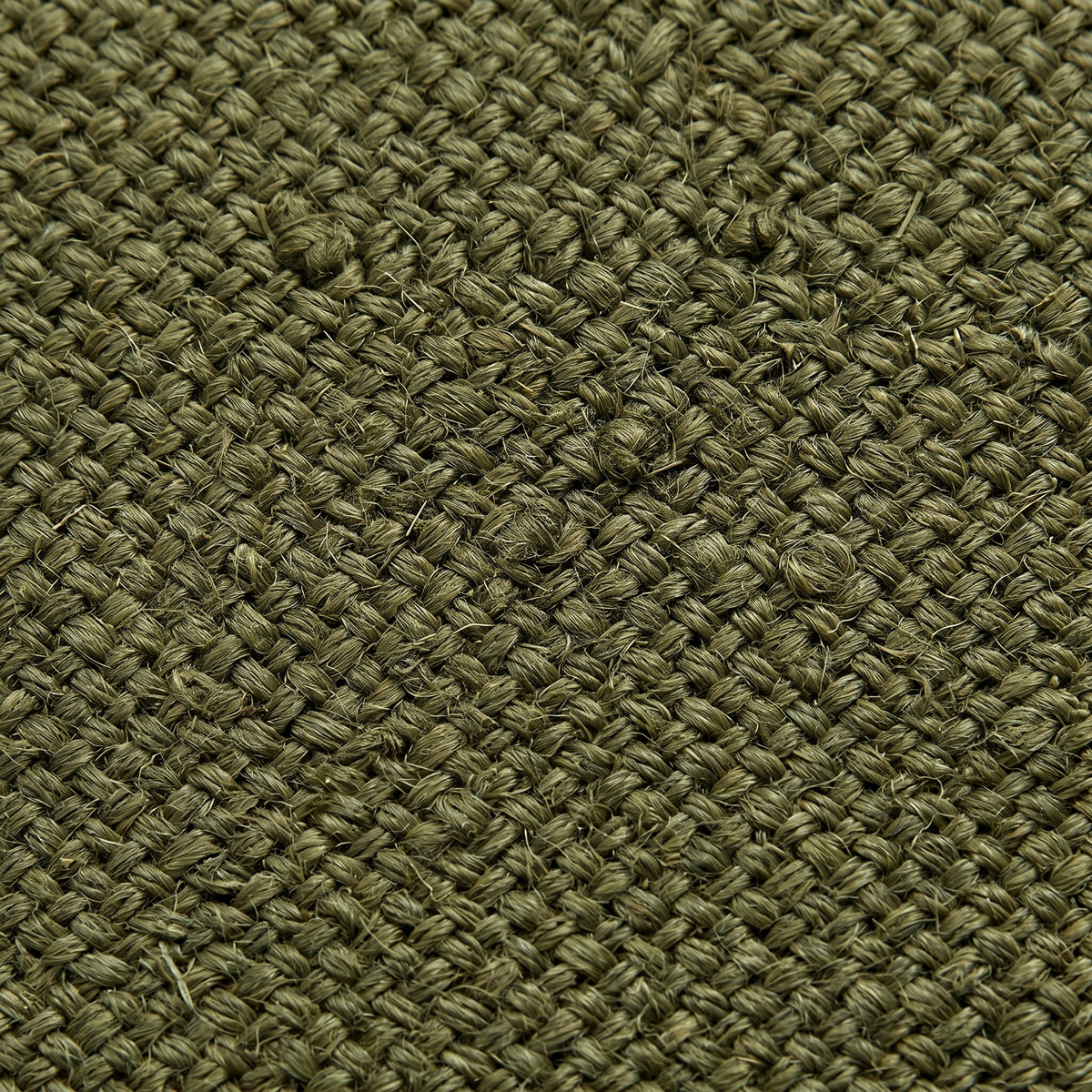 Zoom qualité du tissage du tapis Arradon Mousse