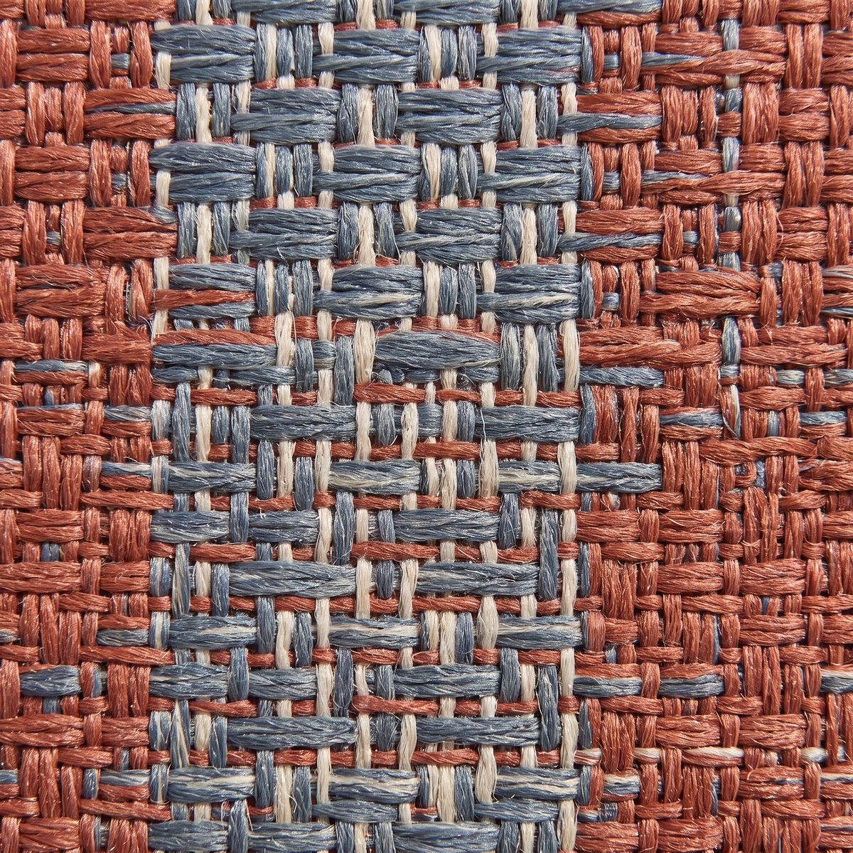 Zoom qualité du tissage du tapis Collioure Multico
