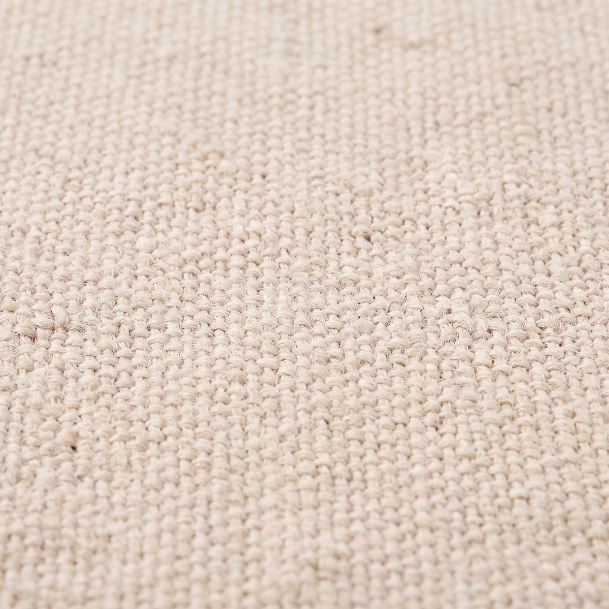 Zoom qualité du tissage du tapis Banon Naturel