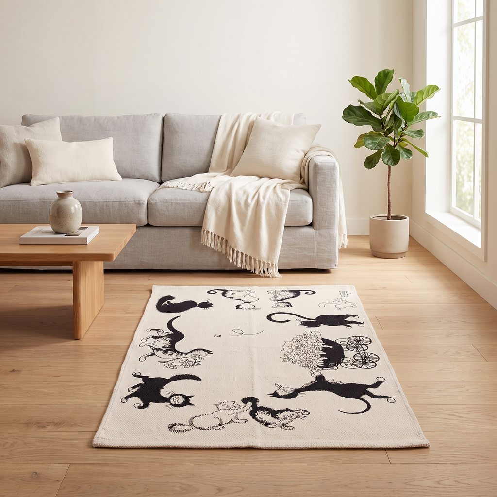 Tapis Cabourg - salon vue large