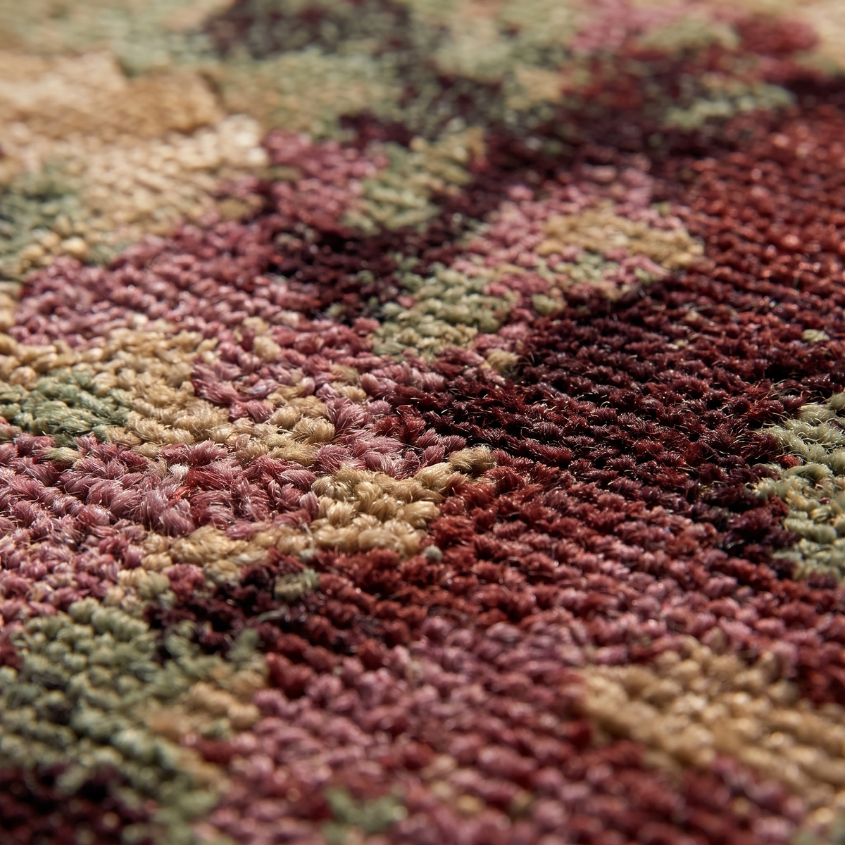 Zoom qualité du tissage du tapis Riez Multico