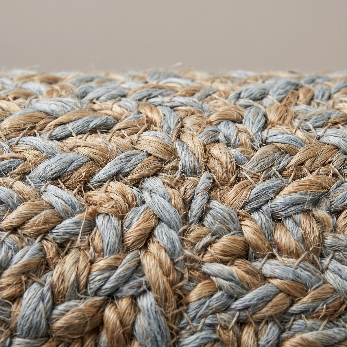 Zoom qualité du tissage du tapis Carnac Riviera