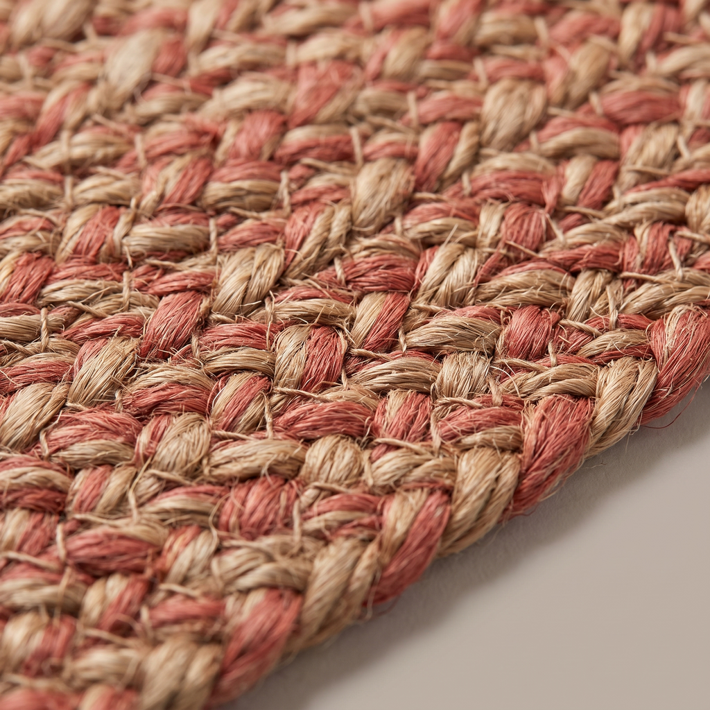 Zoom qualité du tissage du tapis Carnac Marmelade