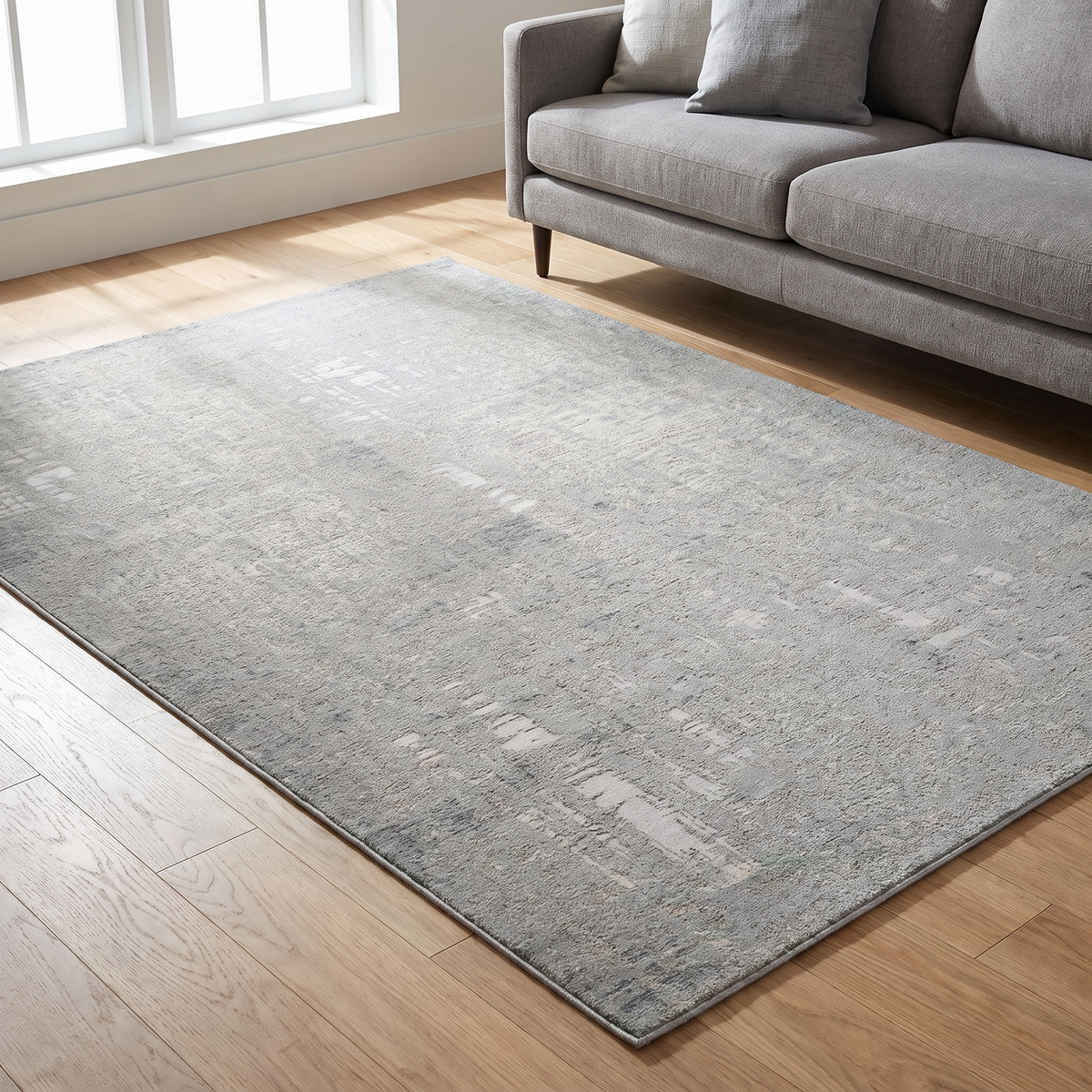 Tapis Ségur Lichen salon ambiance 1