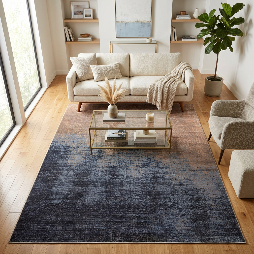 Tapis Venasque - salon vue large