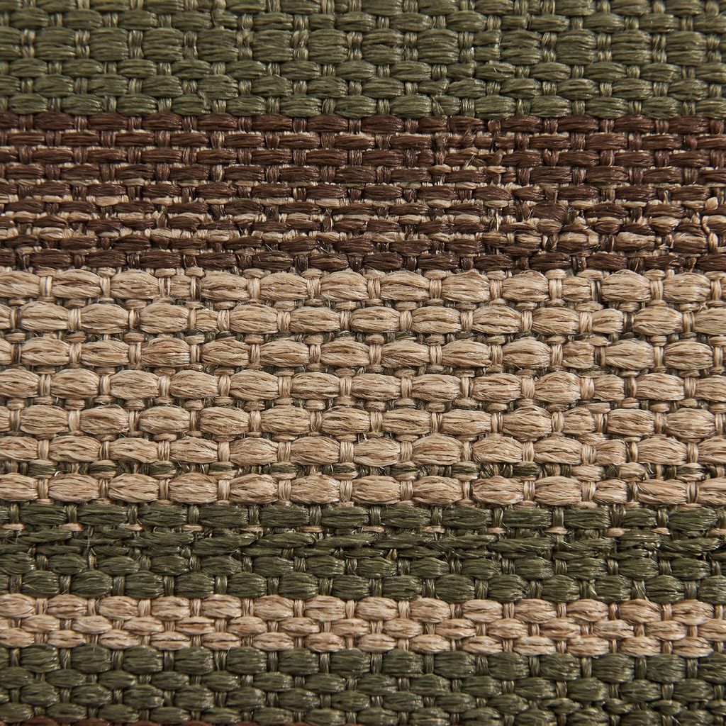 Zoom qualité du tissage du tapis Agay Naturel