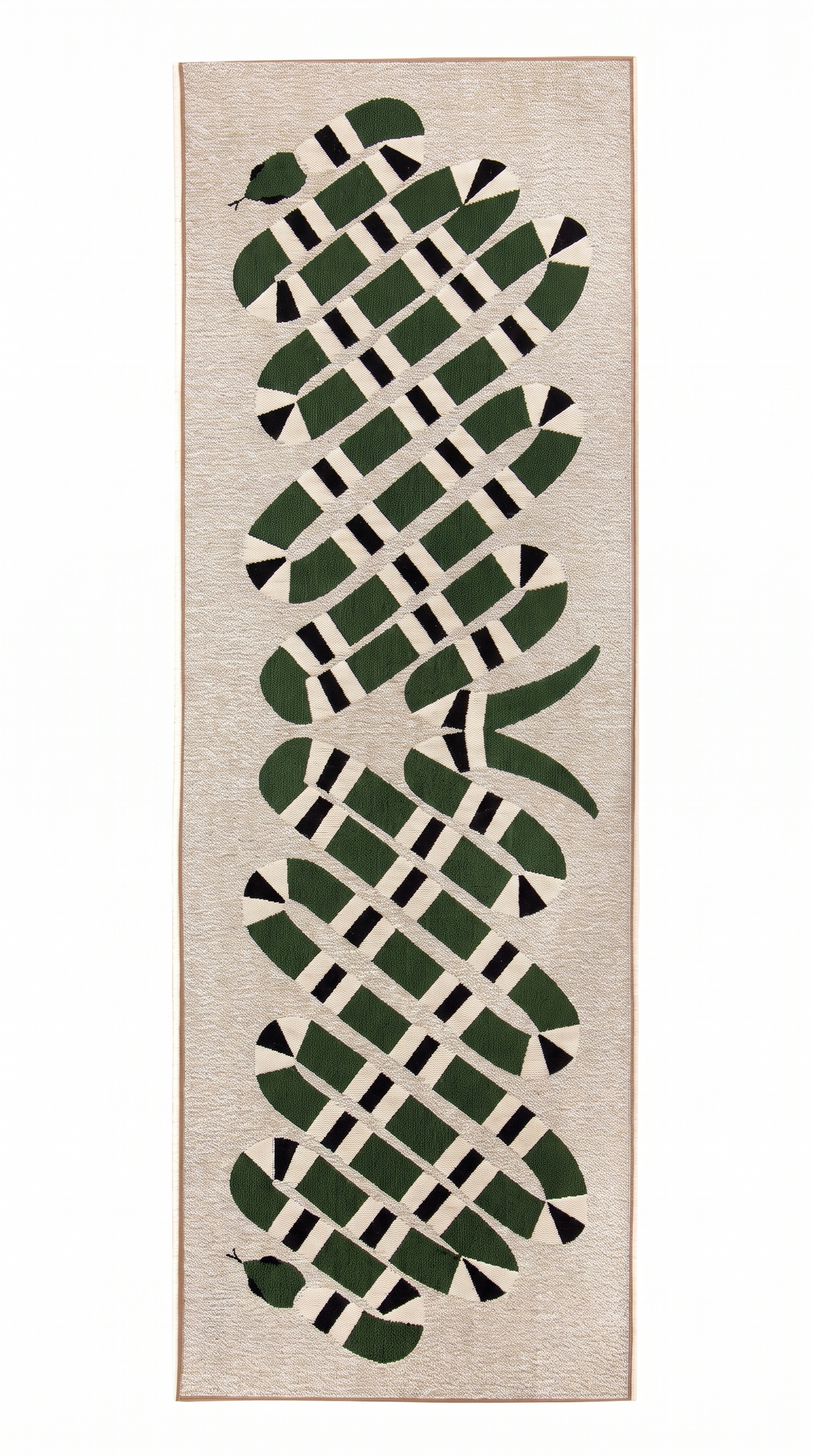 Tapis Sanary Naturel - vue produit fond blanc