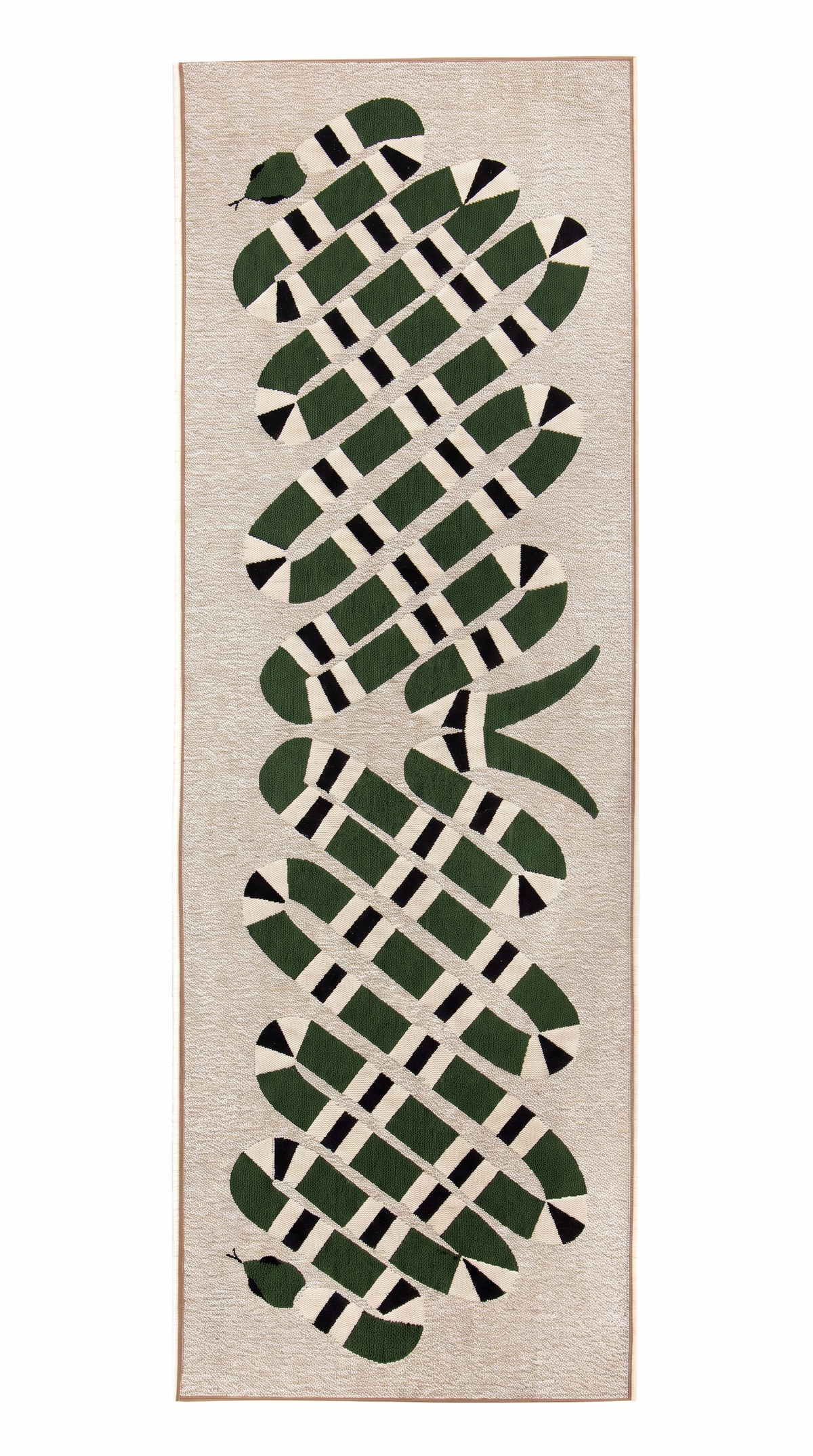 Tapis Sanary Naturel - vue produit fond blanc