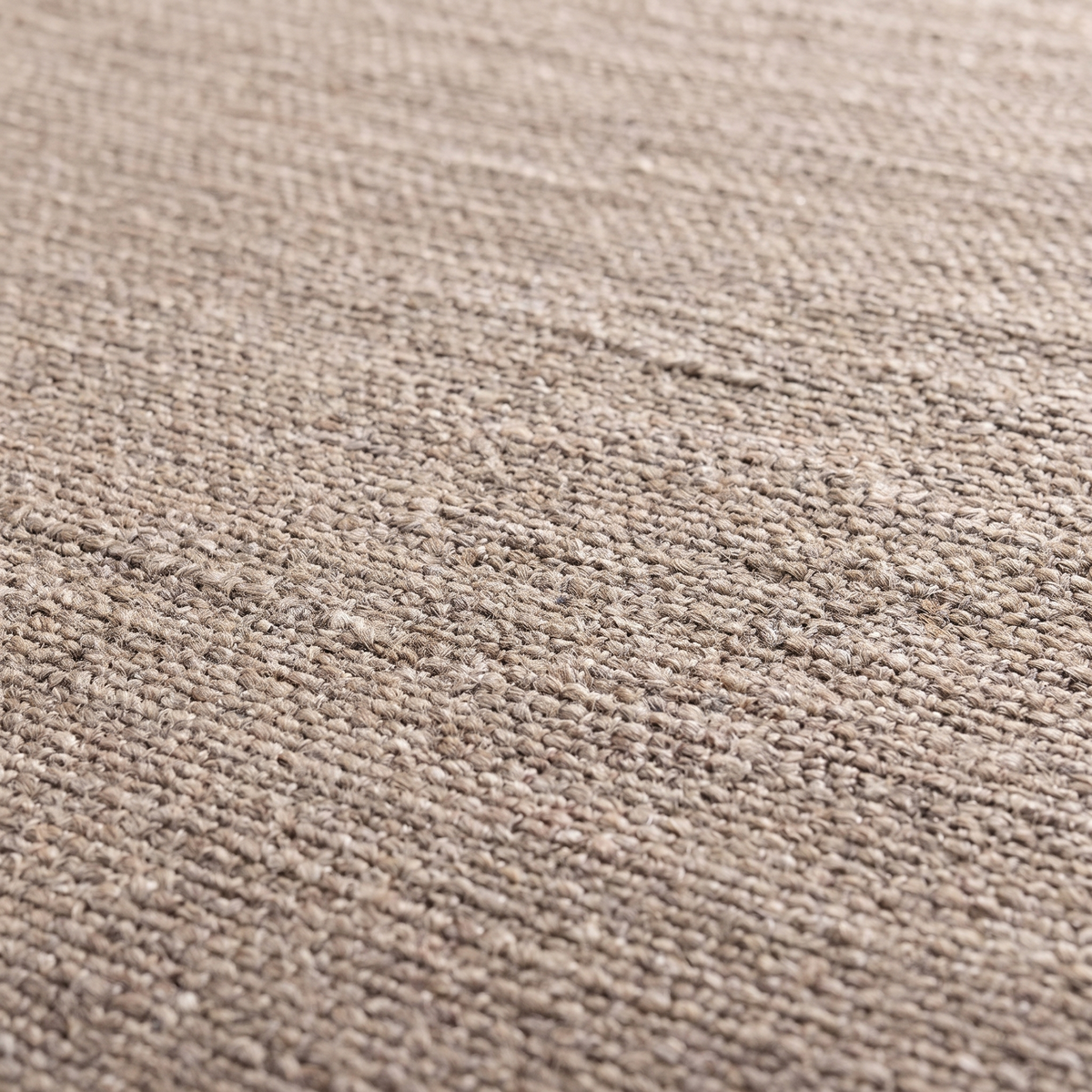 Zoom qualité du tissage du tapis Dieulefit Naturel