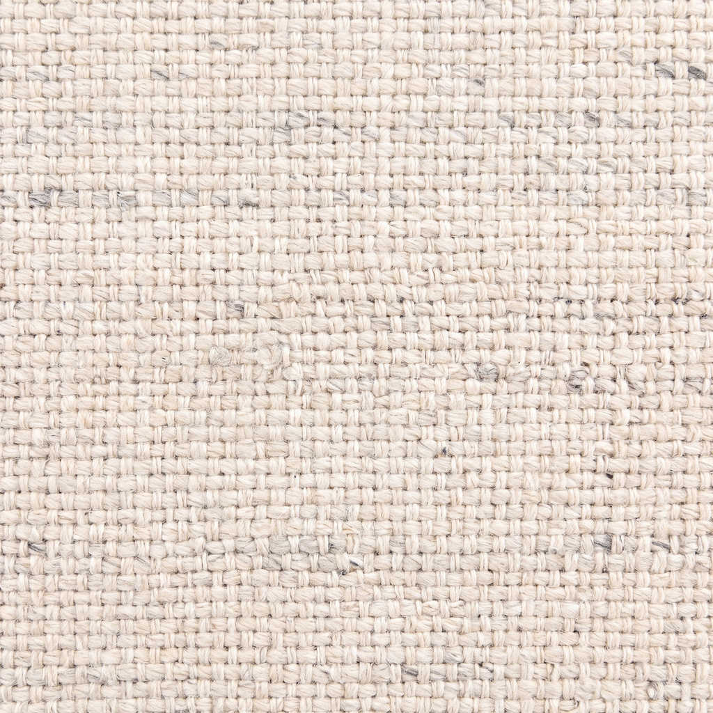 Zoom qualité du tissage du tapis Dieulefit Neige