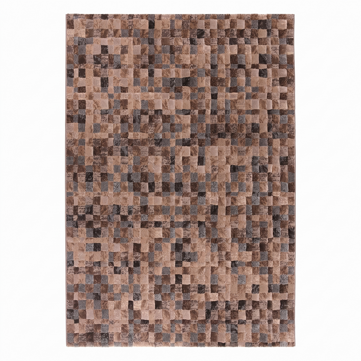 Tapis Camargue Noisette - vue produit fond blanc