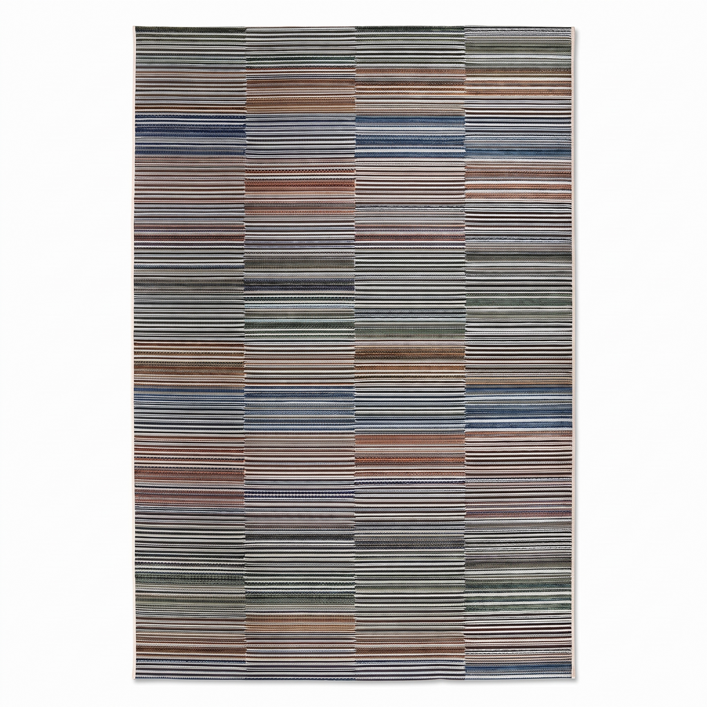 Tapis Bandol Lagon - vue produit fond blanc