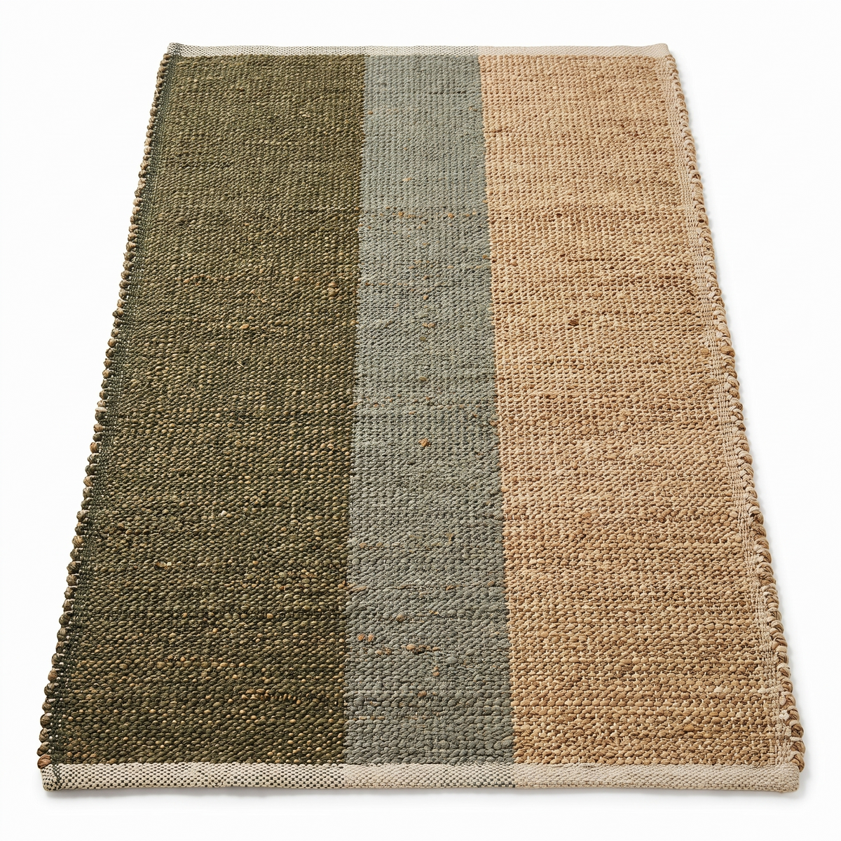 Tapis Chartreuse Thym - fond blanc