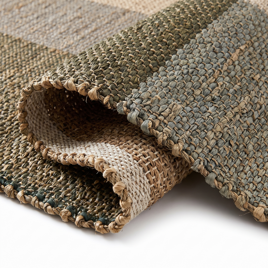 Tapis Chartreuse Thym - angle plié