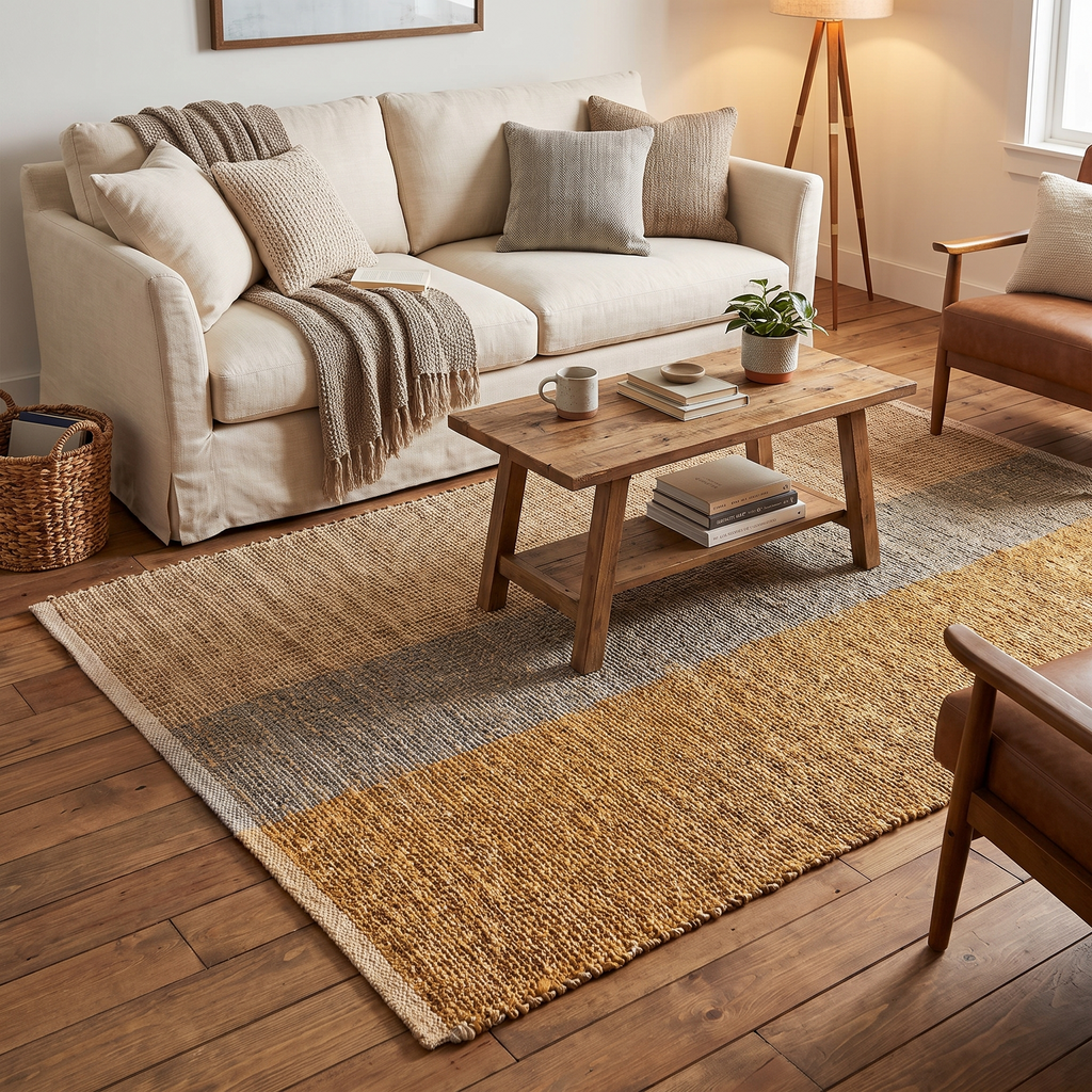 Tapis Chartreuse Mirabelle - salon