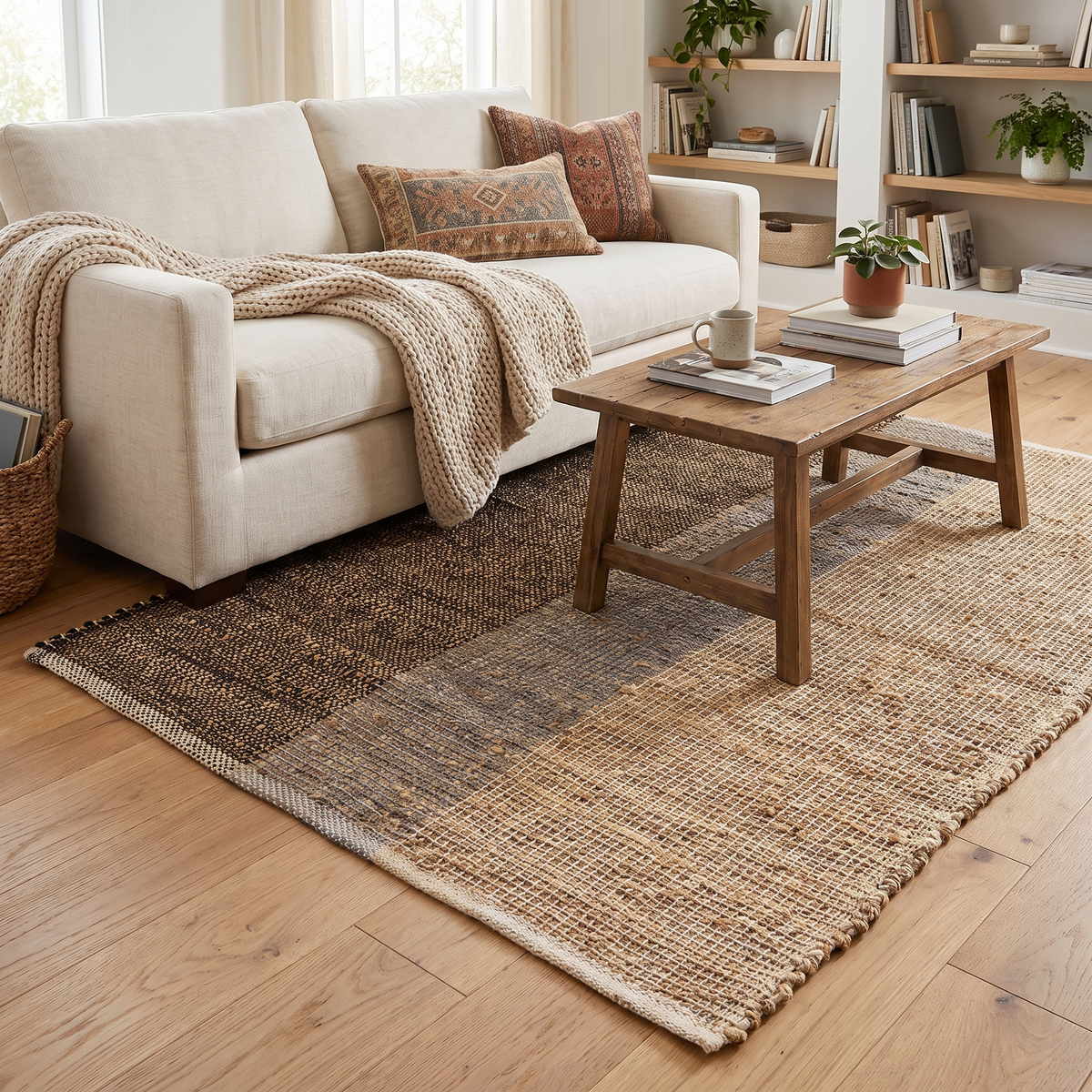 Tapis Chartreuse Carbone - salon