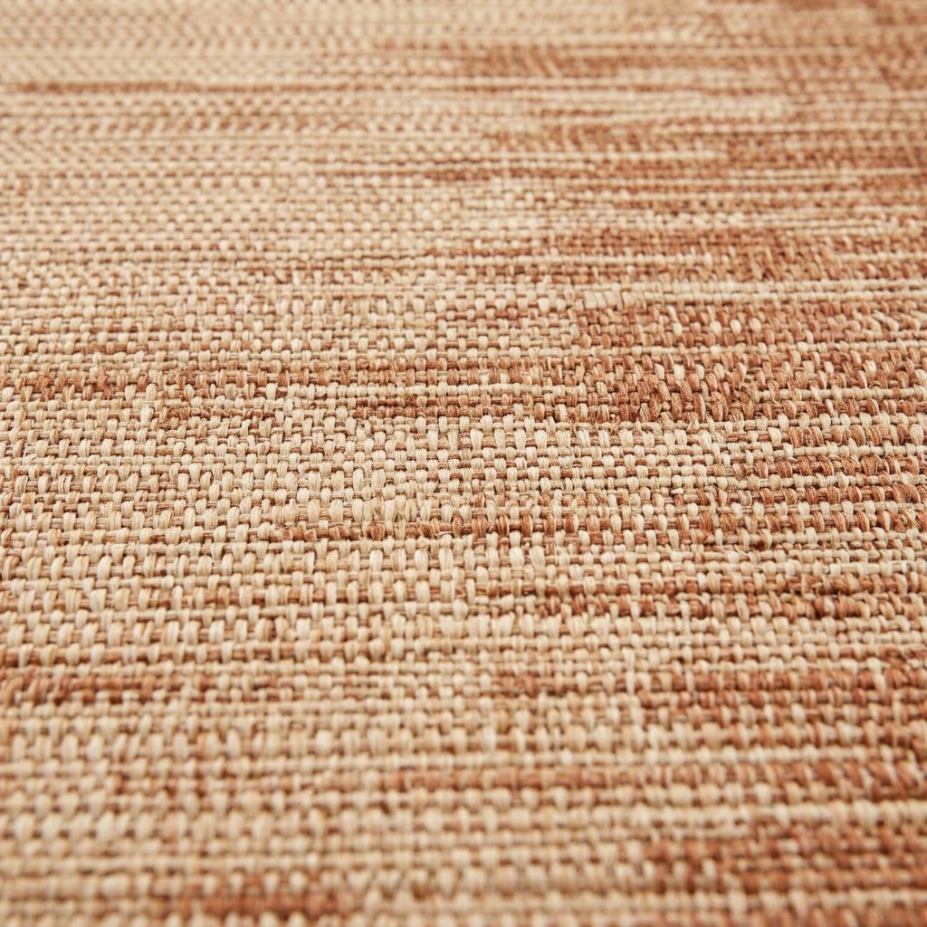 Zoom qualité du tissage du tapis Gruissan Naturel