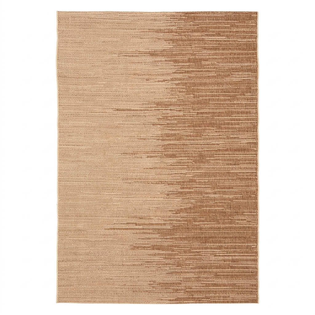 Tapis Gruissan Naturel - vue produit fond blanc