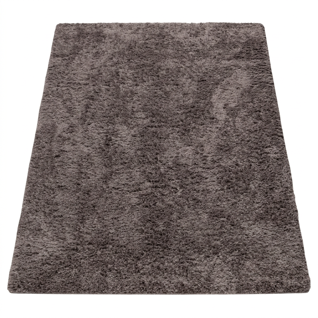 Tapis Cordes Gris - vue produit fond blanc